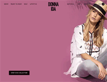Tablet Screenshot of donnaida.com